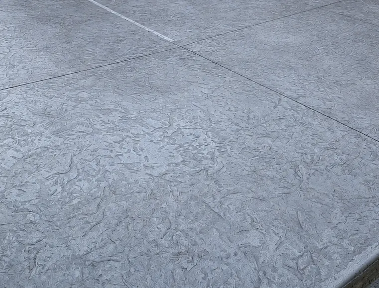 Seamless slate stamped concrete texture detail, Farmington Hills MI
